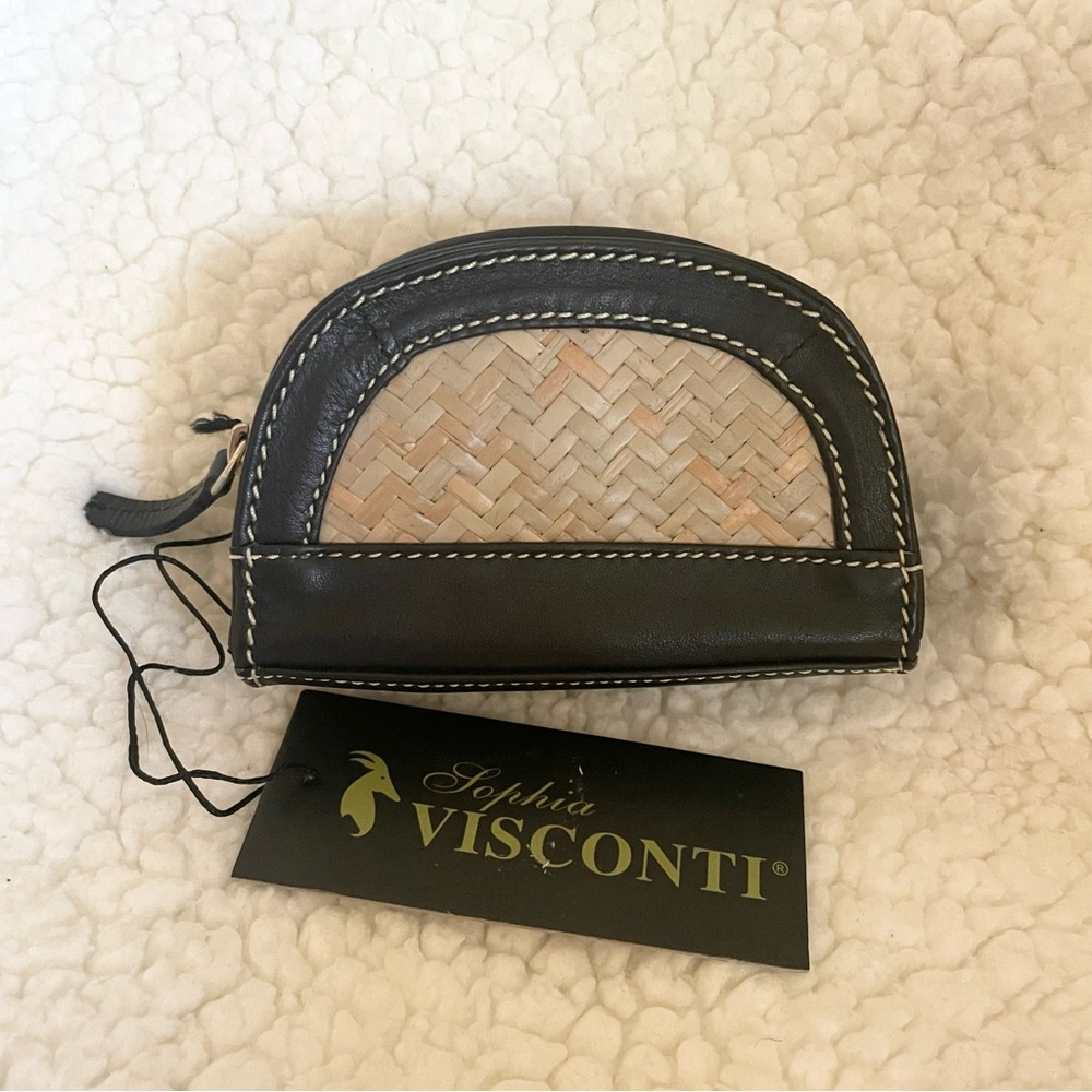 NWT Sophia Visconti Zip Coin Purse